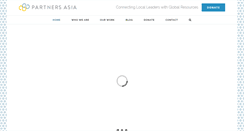 Desktop Screenshot of partnersasia.org
